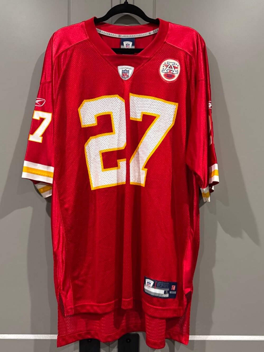 Vintage Larry Johnson Kansas City Chiefs NFL Football Reebok #27 Jersey XL